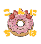 おしゃべりなスイーツ＆スナック♡（個別スタンプ：3）
