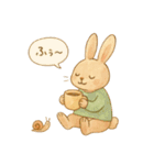 絵本の中の優しい世界 日常（個別スタンプ：1）