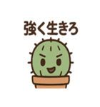 ゆるっとサボテンさんのきまぐれ日和（個別スタンプ：38）