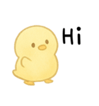 ふわふわひよこ - 毎日穏やかで優しい（個別スタンプ：5）