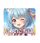 はちみとみなみありさのスタンプセット（個別スタンプ：31）