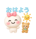 【るるものやさしいじかん♡】Withくまさん（個別スタンプ：5）
