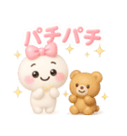 【るるものやさしいじかん♡】Withくまさん（個別スタンプ：15）