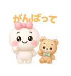 【るるものやさしいじかん♡】Withくまさん（個別スタンプ：24）