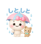 【るるものやさしいじかん♡】Withくまさん（個別スタンプ：27）