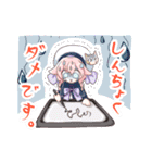 絵描きの子スタンプ（個別スタンプ：3）