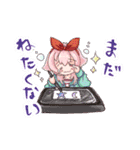 絵描きの子スタンプ（個別スタンプ：5）