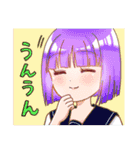 絵描きの子スタンプ（個別スタンプ：10）