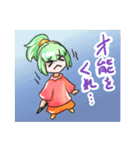 絵描きの子スタンプ（個別スタンプ：15）