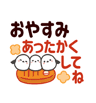 冬のやさしさ♡くっきり見やすい大きな字♡（個別スタンプ：31）