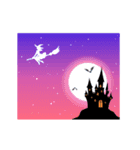 動く！ハロウィン 2【アレンジ用】（個別スタンプ：3）