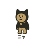 シュールなハロウィンクマ（個別スタンプ：21）