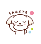 マルチーズ_モモのやさしい心（個別スタンプ：37）