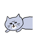 灰色キャットの高貴な生活（個別スタンプ：9）