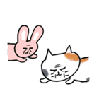 灰色キャットの高貴な生活（個別スタンプ：14）