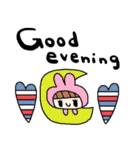 (nenerin日常会話スタンプ503英語気遣い)（個別スタンプ：7）