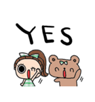 (nenerin日常会話スタンプ503英語気遣い)（個別スタンプ：8）