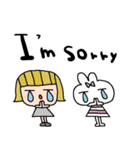 (nenerin日常会話スタンプ503英語気遣い)（個別スタンプ：38）