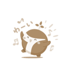 「ここちぃ」（セピアver.）（個別スタンプ：1）