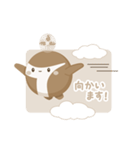 「ここちぃ」（セピアver.）（個別スタンプ：18）
