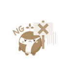 「ここちぃ」（セピアver.）（個別スタンプ：23）