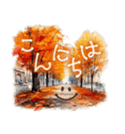 大人の挨拶♡秋から冬♡品よくおしゃれに（個別スタンプ：2）