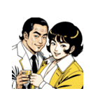 男全振り ビジネス王4【無言の色気編】（個別スタンプ：9）