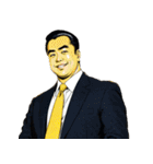 男全振り ビジネス王4【無言の色気編】（個別スタンプ：20）