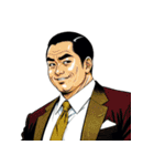 男全振り ビジネス王4【無言の色気編】（個別スタンプ：21）