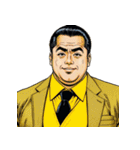 男全振り ビジネス王4【無言の色気編】（個別スタンプ：25）