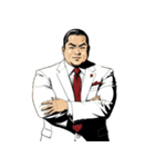 男全振り ビジネス王4【無言の色気編】（個別スタンプ：27）