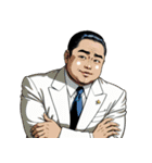 男全振り ビジネス王4【無言の色気編】（個別スタンプ：35）