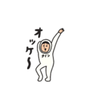 manpuku商店のタイツマンスタンプ（個別スタンプ：2）