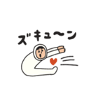 manpuku商店のタイツマンスタンプ（個別スタンプ：3）