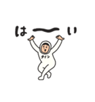 manpuku商店のタイツマンスタンプ（個別スタンプ：4）