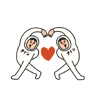 manpuku商店のタイツマンスタンプ（個別スタンプ：10）