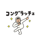 manpuku商店のタイツマンスタンプ（個別スタンプ：21）