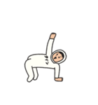 manpuku商店のタイツマンスタンプ（個別スタンプ：25）