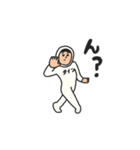 manpuku商店のタイツマンスタンプ（個別スタンプ：30）