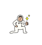 manpuku商店のタイツマンスタンプ（個別スタンプ：34）