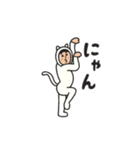 manpuku商店のタイツマンスタンプ（個別スタンプ：40）