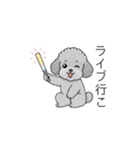 推しが尊いトイプードル（個別スタンプ：22）