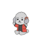 推しが尊いトイプードル（個別スタンプ：31）