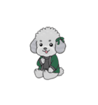 推しが尊いトイプードル（個別スタンプ：35）