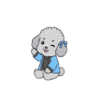 推しが尊いトイプードル（個別スタンプ：36）