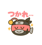 忍者あんこうのゆる修行スタンプ（個別スタンプ：18）