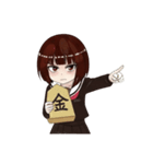 彼女は将棋をする（個別スタンプ：13）