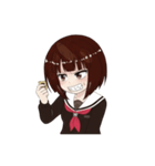 彼女は将棋をする（個別スタンプ：16）