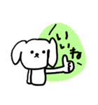 ★落書きわんこスタンプ（個別スタンプ：5）