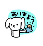 ★落書きわんこスタンプ（個別スタンプ：25）